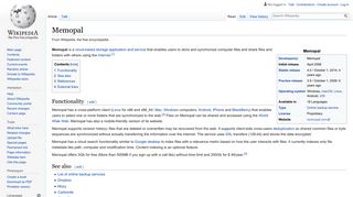 
                            2. Memopal - Wikipedia