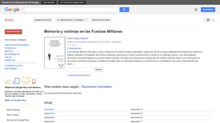 
                            12. Memoria y víctimas en las Fuerzas Militares - Google Books-Ergebnisseite