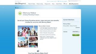 
                            2. Memory Maker Photo Downloads | Walt Disney World Resort