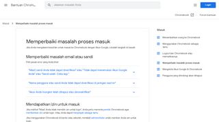 
                            1. Memperbaiki masalah proses masuk - Bantuan Chromebook