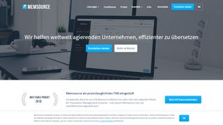 
                            2. Memsource | Übersetzungsmanagementsystem für globale ...