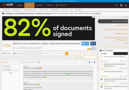 
                            9. MEmu - XDA Forums - XDA Developers