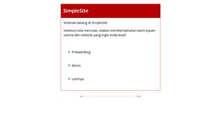 
                            3. Memulai - SimpleSite.com