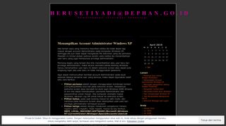 
                            3. Menampilkan Account Administrator Windows XP | herusetiyadi ...