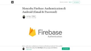 
                            9. Mencoba Firebase Authentication di Android (Email & Password)