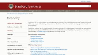 
                            8. Mendeley | Stanford Libraries