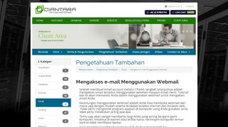 
                            7. Mengakses e-mail Menggunakan Webmail - Pengetahuan Tambahan ...