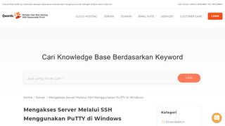 
                            6. Mengakses Server Melalui SSH Menggunakan PuTTY di Windows ...