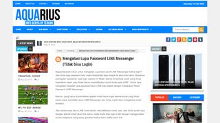 
                            6. Mengatasi Lupa Password LINE Messenger (Tidak bisa Login) - Berita ...