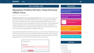 
                            10. Mengatasi Problem Cbt Sync Yang Statusnya Offline Terus - Khasiat