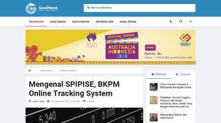 
                            7. Mengenal SPIPISE, BKPM Online Tracking System | Good News from ...