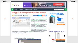 
                            10. Mengganti Nama Login dan Password di Mikrotik - IRSA JITU | BloG ...