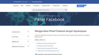 
                            5. Menggunakan Piksel Facebook dengan Squarespace | Pusat Bantuan ...