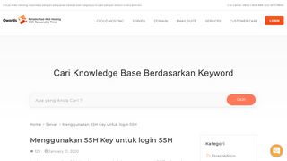 
                            5. Menggunakan SSH Key untuk login SSH | Qwords.com Manual ...