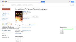 
                            10. Menjadi Master PHP dengan Framework Codeigniter