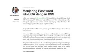 
                            11. Menjaring Password KlikBCA dengan XSS – Ilmu Hacking