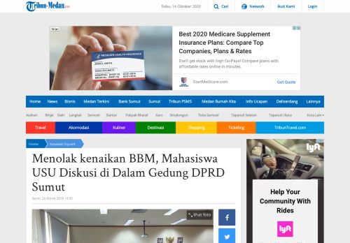 
                            13. Menolak kenaikan BBM, Mahasiswa USU Diskusi di Dalam Gedung ...