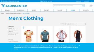 
                            8. Men's Clothing - VitaminCenter