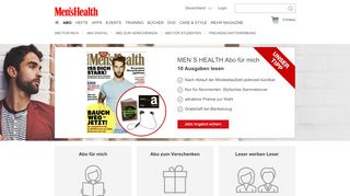 
                            4. Men's Health Abo mit Vertrauensgarantie: Das Abo direkt vom Verlag