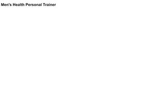 
                            5. Men's Health Personal Trainer