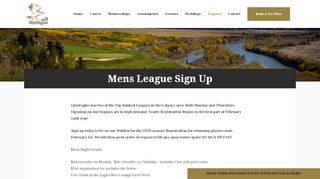 
                            11. Mens League Sign Up - The Links of GlenEagles