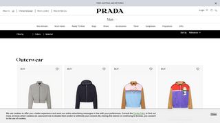 
                            13. Men's Outerwear | Prada