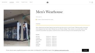 
                            11. Men's Wearhouse | Ward Village