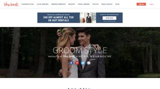 
                            9. Men's Wearhouse's Groom Style - The Knot
