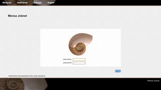 
                            9. Mensa Jobnet - Login