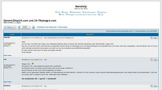 
                            3. Menshelp :: GenericShop24.com und 24-7Kamagra.com