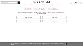 
                            2. Menswear | At least 30% off | Jack Wills Outlet
