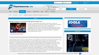 
                            11. Mentale Probleme im Tischtennis: Wie geht man damit um? | Buntes ...