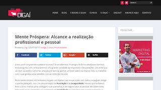 
                            5. Mente Próspera: Alcance a realização profissional e pessoal | Portal ...