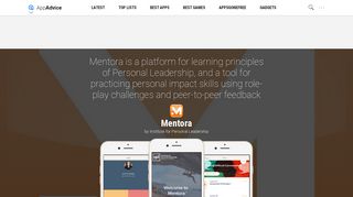 
                            7. Mentora by Institute for Personal Leadership - AppAdvice