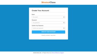 
                            13. Mentorbox - Membership area login - MentorClass.com