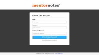 
                            11. Mentorbox - Membership area login - MentorNotes.com