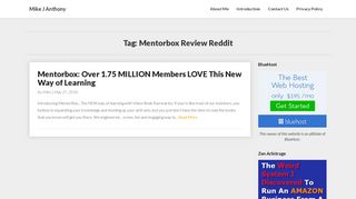 
                            9. mentorbox review reddit Archives - Mike J Anthony