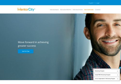 
                            2. MentorCity - Find mentors and mentees