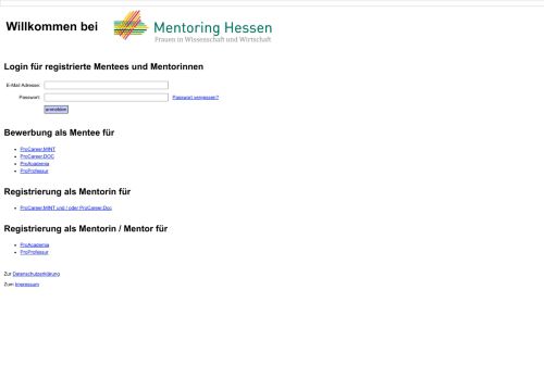 
                            2. Mentoring Hessen