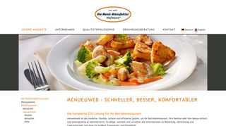 
                            5. menue@web - Hofmann Menü-Manufaktur GmbH
