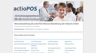 
                            3. menuebestellung.de | Ein actioPOS-System | Kalisch GmbH
