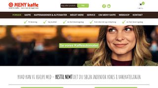 
                            10. MENY Kaffe Webshop - Kaffe, te, vand og automater til kontoret ...