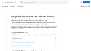 
                            11. Menyetel halaman awal dan halaman beranda - Bantuan Google ...