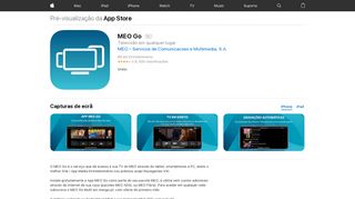
                            9. MEO Go na App Store - iTunes - Apple