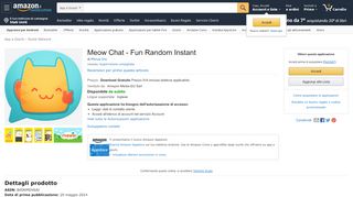 
                            12. Meow Chat - Fun Random Instant: Amazon.it: Appstore per Android