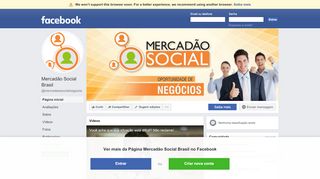 
                            5. Mercadão Social Brasil - Página inicial | Facebook