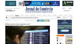 
                            13. Mercado corporativo volta a ter expansão em 2017 - Jornal do ...