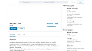 
                            4. Mercado Libre | LinkedIn