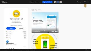 
                            12. Mercado Libre UX on Behance