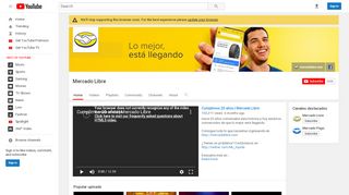 
                            8. Mercado Libre - YouTube